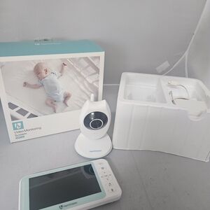 Baby Monitor with Camera - White